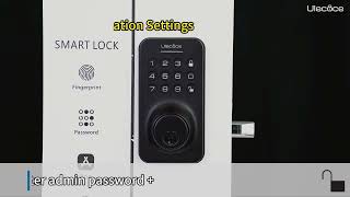 Ulecoce Door Lock Auto Lock Setting