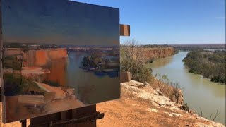 HOW TO PAINT RIVER REFLECTIONS - PLEIN AIR