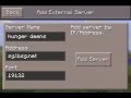 (0.15.0) How to play online multiplayer realms hunger games in minecraft pe 0.14.0 WORKING (0.15.0) How to play online multiplayer realms hunger games in minecraft pe 0.14.0 WORKING