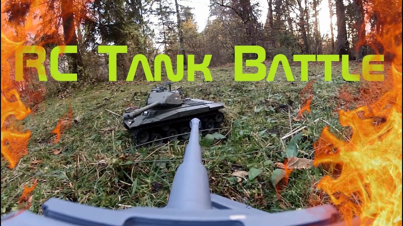 Rc Tank Battle Youtube