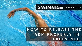 Not sure where your arm exits the water in freestyle? Watch this!