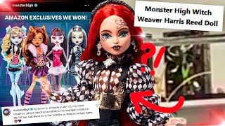 🎀💀MONSTER HIGH💀🎀| 2024 NEWS❗️| NEW CHARACTER Witch Weaver Harris Reed Doll, Creepros COMING \u0026 MORE🔥🍵