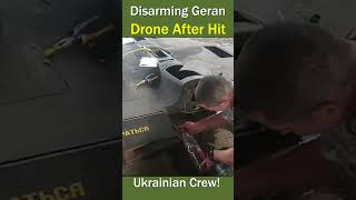 Ukrainian Soldier Disarms Geran Drone with 50kg Warhead!