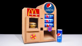 How to Make McDonald's and Pepsi Vending Machine