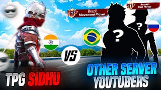 TPG SIDHU 🇮🇳 VS  🇧🇷 BEST 🖥 PLAYER \u0026 🇷🇺 MOST ACCURACY 🖥 PLAYER 🤯 HARDEST MATCH 🥵!!!