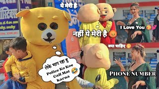 Cute Girls Reaction 🥰💕 | Love You 🙈 | Teddy Bear | Prank Video | Funny | Comedy | Official vlogs SPJ