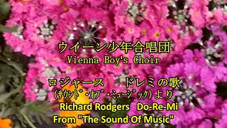 ウィーン少年合唱団　ロジャース　ドレミの歌　「サウンド・オブ・ミュージック」より　　　Richard Rodgers  Do-Re-Mi  \