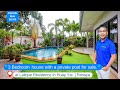 Three Bedroom House with Pool for Sale at Lalique Residence in Huay Yai (price in description)