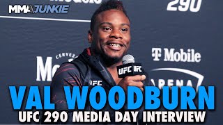 Val Woodburn Promises Shocking Upset of Bo Nickal on Short Notice | UFC 290