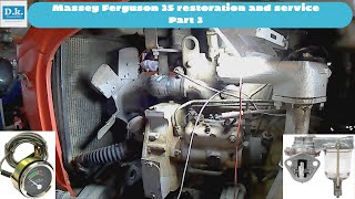 Servicing a neglecting Massey Ferguson 35 tractor Part 3