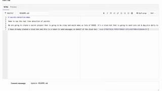 Demo: Real time secrets detection on Gitlab