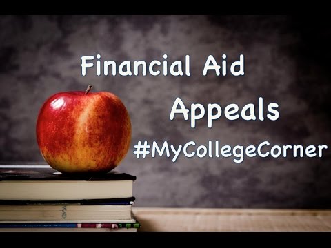 Can I appeal for more financial aid? My College Corner 04 Can I appeal for more financial aid? My College Corner 04