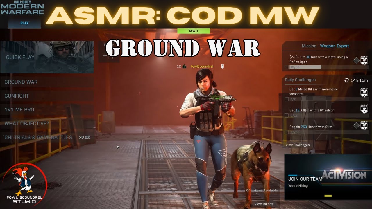 Asmr Cod Modern Warfare Youtube