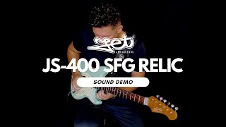 JET Guitars, JET JS-400 SFG Relic, demo