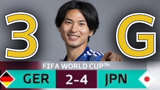 【FIFA23】遂にカタールワールドカップ開幕！！はるるん監督に託されたのは日本代表のW杯優勝!! 初戦ドイツに日本の10番がハットトリック！！