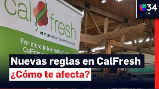 ¡Cambios en CalFresh! Miles perderán beneficios en California