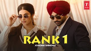 Rank 1 - Jordan Sandhu (Full Video) New Punjabi Song 2023