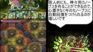 【パズドラ】アヴァロンドレイクの降臨制圧遠征〜タケミナカタ編〜