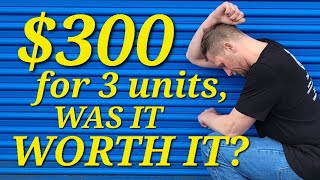 I buy 3 storage units for ONLY $300, you won't believe what I unbox? ~ Lockers loaded with boxes!