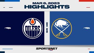 NHL Highlights | Oilers vs. Sabres - March 6, 2023