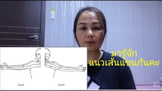 นวดแขน และจุดสำคัญของเส้นแขน