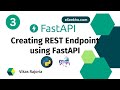 How to create REST endpoint using FastAPI | HTTP Verbs | API Development Series | eSeekho