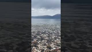 Lake Ohrid (Video recorded on 8th of May 2022 at 09:55 AM GMT, from Albania 🇦🇱 side)