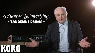 Johannes Schmoelling de TANGERINE DREAM et son synthétiseur KORG KRONOS (vidéo de la boite noire)