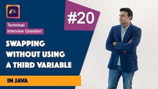 Swapping without using a third variable in Java | Java Programs | ABC
