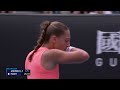 mirra andreeva v diane parry condensed match australian open 2024 third round