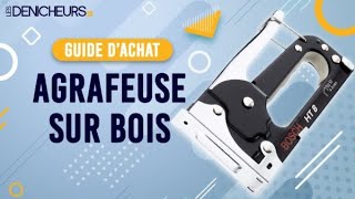 👓 MEILLEURE AGRAFEUSE À BOIS - Comparatif \u0026 Guide d'achat