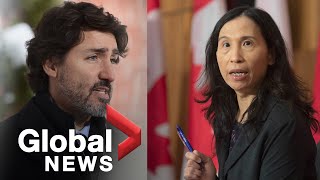 Coronavirus: Trudeau and Canadian officials address travel abroad, new COVID-19 variants | FULL