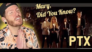 Pentatonix Mary, Did You Know REACTION - First time PENTATONIX Reaction Mary Did You Know - STUNNING