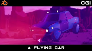 A Flying Car - Blender 2.8
