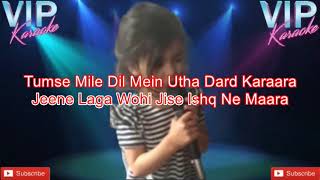 Dard Karara Karaoke Song With Scrolling Lyrics