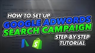 BEST Shopify Google Company Search Ad For Shopify (Step By Step)