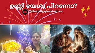 ഉണ്ണി യേശു പിറന്നോ? Episode 124 #thespeakingtree #christmas #baby jesus #crib