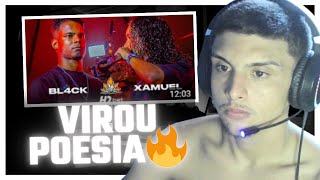 DUARTE REACT🔥🔵 (POÉTICO) BL4CK X XAMUEL | PRIMEIRA FASE | 403ª BATALHA DA ALDEIA