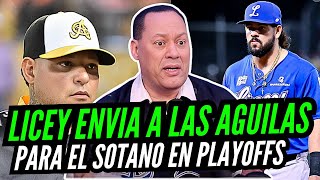 MOLINA en LÁGRIMAS! Licey MANDA a las Águilas al SÓTANO en LIDOM l Leones LOGRAN un JUEGO ÉPICO