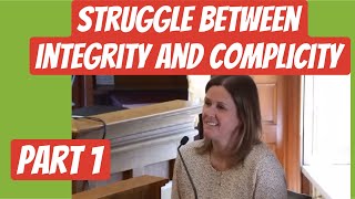 Nicole Albert Struggles on the Stand Part 1