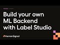 Build Your Own ML Backend with Label Studio