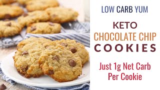 Keto Coconut Flour Chocolate Chip Cookies