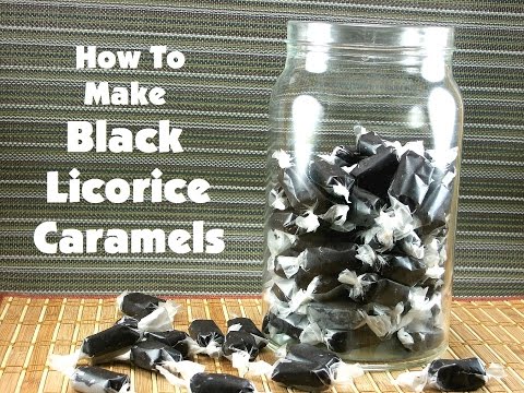 How To Make Black Licorice Caramels How To Make Black Licorice Caramels