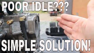 Mercury 2 Stroke Outboard Poor Idle Troubleshooting With Simple Solution
