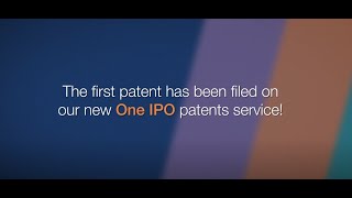 First patent filing in IPO’s new digital service