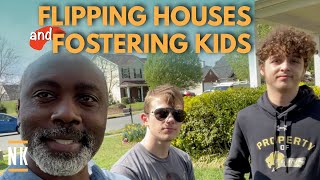 FLIPPING HOUSES AND FOSTERING KIDS | TEACHING MY TEENS THE RENTAL BUSINESS