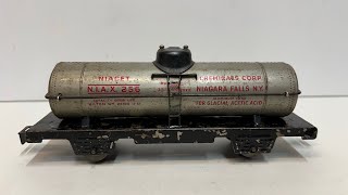 Marx Custom 7” Tank Car 4-Wheel