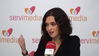 Isabel Diaz Ayuso sobre la mochila catalana