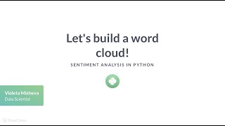 Python Tutorial: Let's build a word cloud!