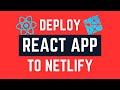 How To Host a React App on Netlify in Just 2 Minutes!